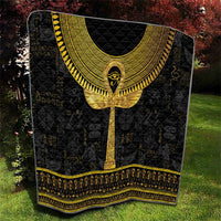 The Ankh Egyptian Hieroglyphs Quilt - Wonder Print Shop