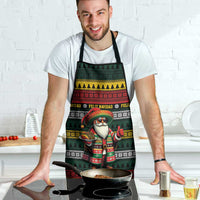 Mexican Santa Sombrero Apron Feliz Navidad Mexico - Wonder Print Shop