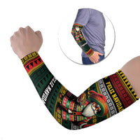 Mexican Santa Sombrero Arm Sleeves Feliz Navidad Mexico - Wonder Print Shop