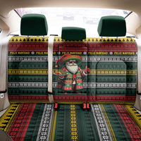 Mexican Santa Sombrero Back Car Seat Cover Feliz Navidad Mexico - Wonder Print Shop