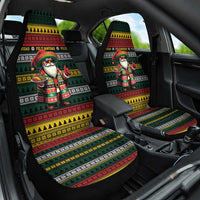 Mexican Santa Sombrero Car Seat Cover Feliz Navidad Mexico - Wonder Print Shop