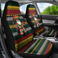 Mexican Santa Sombrero Car Seat Cover Feliz Navidad Mexico - Wonder Print Shop