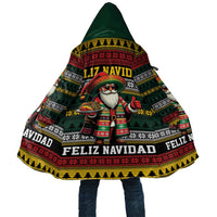 Mexican Santa Sombrero Cloak Feliz Navidad Mexico - Wonder Print Shop