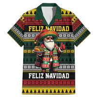 Mexican Santa Sombrero Family Matching Mermaid Dress and Hawaiian Shirt Feliz Navidad Mexico - Wonder Print Shop