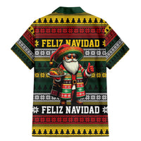 Mexican Santa Sombrero Family Matching Mermaid Dress and Hawaiian Shirt Feliz Navidad Mexico - Wonder Print Shop