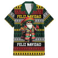 Mexican Santa Sombrero Family Matching Tank Maxi Dress and Hawaiian Shirt Feliz Navidad Mexico - Wonder Print Shop