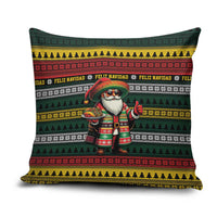Mexican Santa Sombrero Pillow Cover Feliz Navidad Mexico - Wonder Print Shop