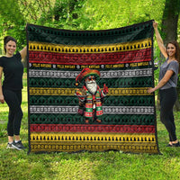 Mexican Santa Sombrero Quilt Feliz Navidad Mexico - Wonder Print Shop