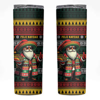 Mexican Santa Sombrero Skinny Tumbler Feliz Navidad Mexico - Wonder Print Shop