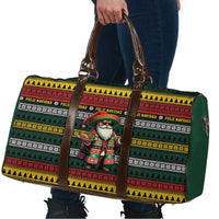 Mexican Santa Sombrero Travel Bag Feliz Navidad Mexico - Wonder Print Shop