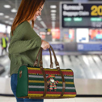 Mexican Santa Sombrero Travel Bag Feliz Navidad Mexico - Wonder Print Shop