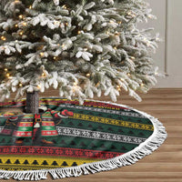 Mexican Santa Sombrero Tree Skirt Feliz Navidad Mexico - Wonder Print Shop