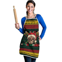Mexican SEIS Siete 67 Meme Apron Feliz Navidad Mexico - Wonder Print Shop