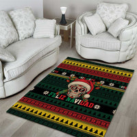 Mexican SEIS Siete 67 Meme Area Rug Feliz Navidad Mexico - Wonder Print Shop