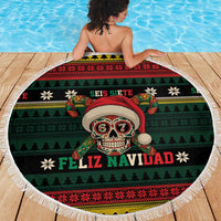 Mexican SEIS Siete 67 Meme Beach Blanket Feliz Navidad Mexico - Wonder Print Shop