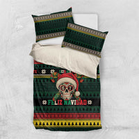 Mexican SEIS Siete 67 Meme Bedding Set Feliz Navidad Mexico - Wonder Print Shop