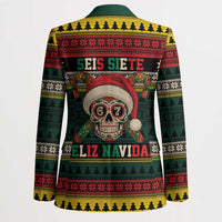 Mexican SEIS Siete 67 Meme Blazer Feliz Navidad Mexico - Wonder Print Shop