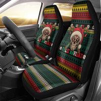 Mexican SEIS Siete 67 Meme Car Seat Cover Feliz Navidad Mexico - Wonder Print Shop