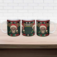 Mexican SEIS Siete 67 Meme Ceramic Mug Feliz Navidad Mexico - Wonder Print Shop