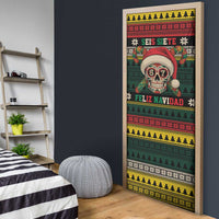 Mexican SEIS Siete 67 Meme Door Cover Feliz Navidad Mexico - Wonder Print Shop