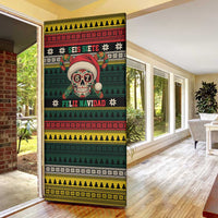 Mexican SEIS Siete 67 Meme Door Cover Feliz Navidad Mexico - Wonder Print Shop