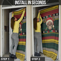 Mexican SEIS Siete 67 Meme Door Cover Feliz Navidad Mexico - Wonder Print Shop