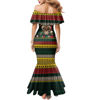 Mexican SEIS Siete 67 Meme Family Matching Mermaid Dress and Hawaiian Shirt Feliz Navidad Mexico - Wonder Print Shop