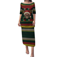 Mexican SEIS Siete 67 Meme Family Matching Puletasi and Hawaiian Shirt Feliz Navidad Mexico - Wonder Print Shop