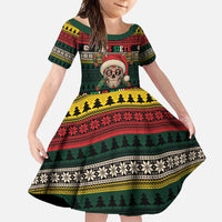 Mexican SEIS Siete 67 Meme Family Matching Summer Maxi Dress and Hawaiian Shirt Feliz Navidad Mexico - Wonder Print Shop