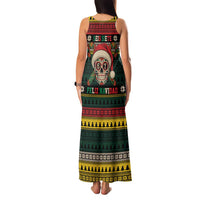 Mexican SEIS Siete 67 Meme Family Matching Tank Maxi Dress and Hawaiian Shirt Feliz Navidad Mexico - Wonder Print Shop