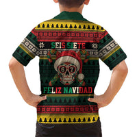 Mexican SEIS Siete 67 Meme Hawaiian Shirt Feliz Navidad Mexico - Wonder Print Shop