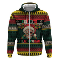Mexican SEIS Siete 67 Meme Hoodie Feliz Navidad Mexico - Wonder Print Shop