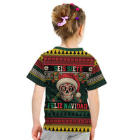 Mexican SEIS Siete 67 Meme Kid T Shirt Feliz Navidad Mexico - Wonder Print Shop