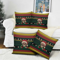 Mexican SEIS Siete 67 Meme Pillow Cover Feliz Navidad Mexico - Wonder Print Shop