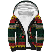 Mexican SEIS Siete 67 Meme Sherpa Hoodie Feliz Navidad Mexico - Wonder Print Shop