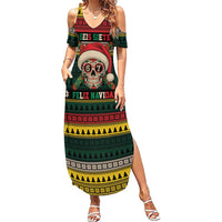 Mexican SEIS Siete 67 Meme Summer Maxi Dress Feliz Navidad Mexico - Wonder Print Shop