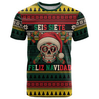 Mexican SEIS Siete 67 Meme T Shirt Feliz Navidad Mexico - Wonder Print Shop