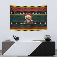 Mexican SEIS Siete 67 Meme Tapestry Feliz Navidad Mexico - Wonder Print Shop