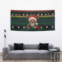 Mexican SEIS Siete 67 Meme Tapestry Feliz Navidad Mexico - Wonder Print Shop