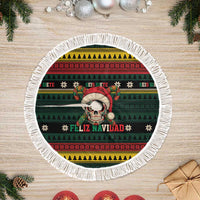 Mexican SEIS Siete 67 Meme Tree Skirt Feliz Navidad Mexico - Wonder Print Shop