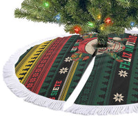Mexican SEIS Siete 67 Meme Tree Skirt Feliz Navidad Mexico - Wonder Print Shop