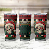Mexican SEIS Siete 67 Meme Tumbler Cup Feliz Navidad Mexico - Wonder Print Shop
