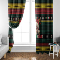 Mexican SEIS Siete 67 Meme Window Curtain Feliz Navidad Mexico - Wonder Print Shop
