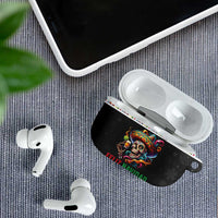 Mexican Sugar Skull AirPods Case Feliz Navidad Mexico - Wonder Print Shop