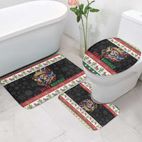 Mexican Sugar Skull Bathroom Set Feliz Navidad Mexico - Wonder Print Shop