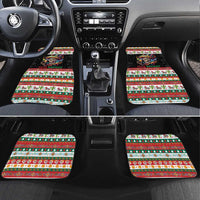 Mexican Sugar Skull Car Mats Feliz Navidad Mexico - Wonder Print Shop