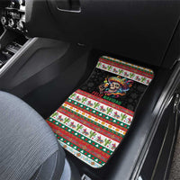 Mexican Sugar Skull Car Mats Feliz Navidad Mexico - Wonder Print Shop