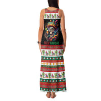 Mexican Sugar Skull Family Matching Tank Maxi Dress and Hawaiian Shirt Feliz Navidad Mexico - Wonder Print Shop