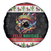 Mexican Sugar Skull Spare Tire Cover Feliz Navidad Mexico - Wonder Print Shop