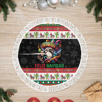 Mexican Sugar Skull Tree Skirt Feliz Navidad Mexico - Wonder Print Shop